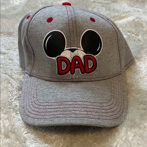 Gray Disney Dad Hat NWT
